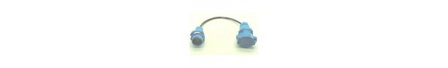 16A male / 32 female Adapters