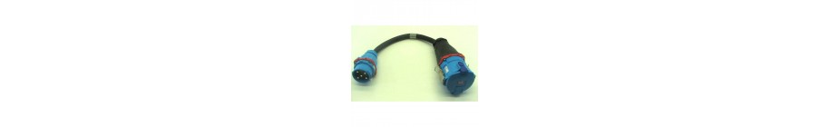 63A male / 125A female Adapters
