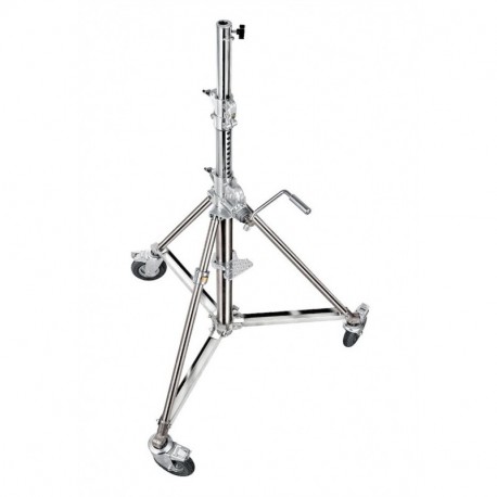 Super wind up stainless steel stand 140/290cm