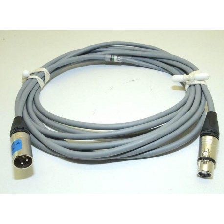 Câble DMX512 XLR3 1m