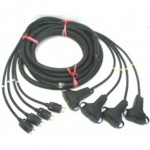 Cable Epanoui/Epanoui 4 circuits 12G2.5 LEG/LEGD 5m