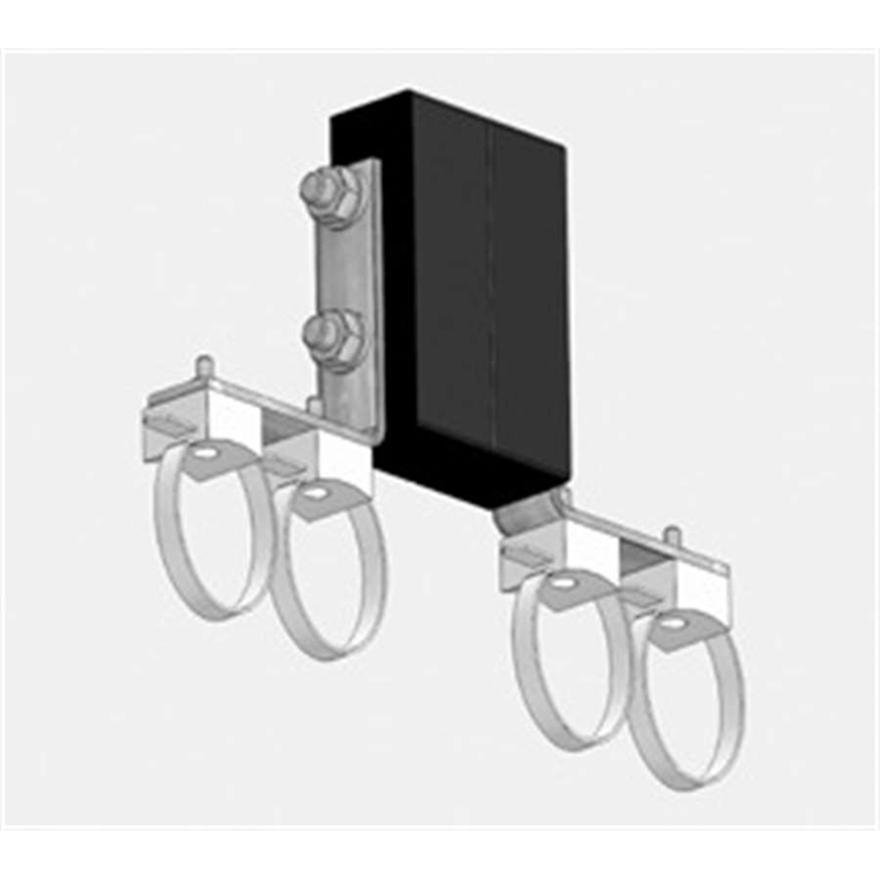 END STOP W/CABLE TIES F/RAIL H80