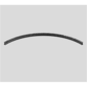 RAIL H60 CURVED 90° Rayon 120 SILVER