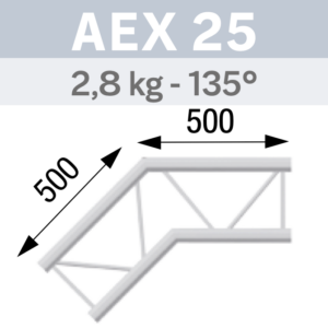 ANGLE 135° POUR ÉCHELLE PLATE 290