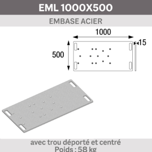 EMBASE ACIER POUR EX50/ FX50/ SX290/ SX290FX/ SZ290/ SZ290FC/ SC300/ SR5030