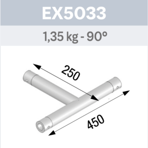 ANGLE 3D MONOTUBE 50X2 0m45 x 0m25