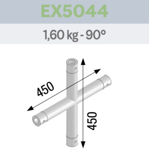 ANGLE 4D MONOTUBE 50X2 0m45 x 0m45