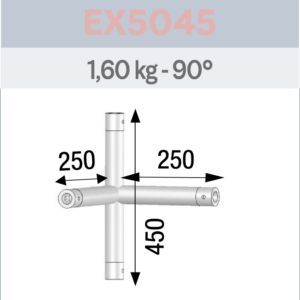 ANGLE 4D MONOTUBE 50X2 0m45 x 0m25 x 0m25